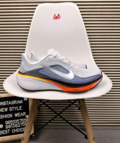 Grey Lavender & Orange Premium Performance Comfortable Sneaker