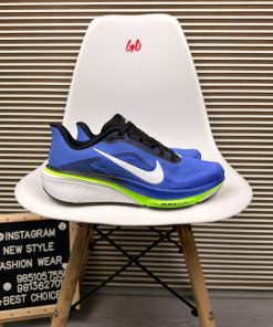 Blue & Neon Premium Performance Comfortable Sneaker