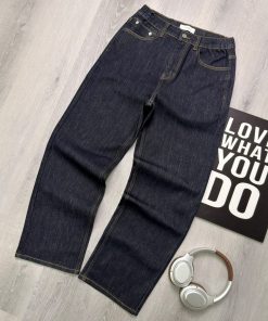Premium Straight-Leg Everyday Dark Indigo Pant