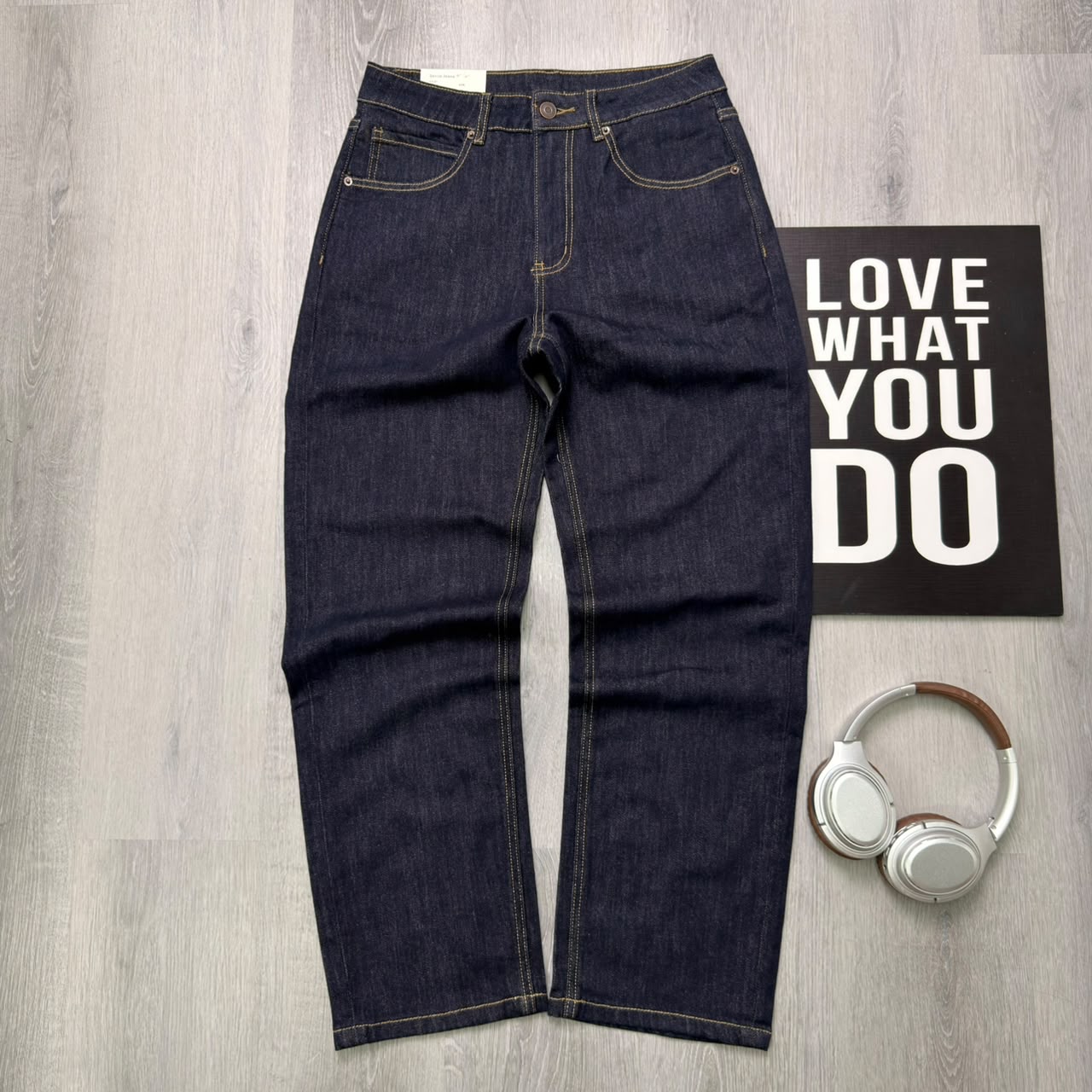 Premium Straight-Leg Everyday Deep Indigo Pant - Image 2