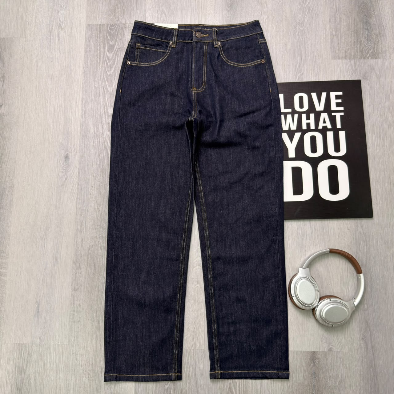 Premium Straight-Leg Everyday Deep Indigo Pant - Image 4