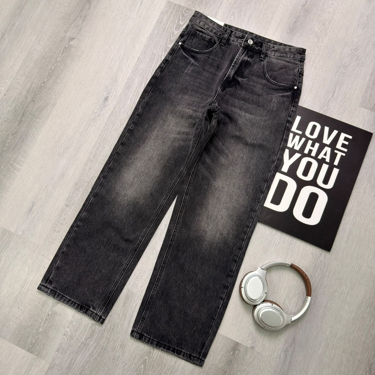 Premium Straight-Leg Everyday Vintage Onyx Pant - Image 3