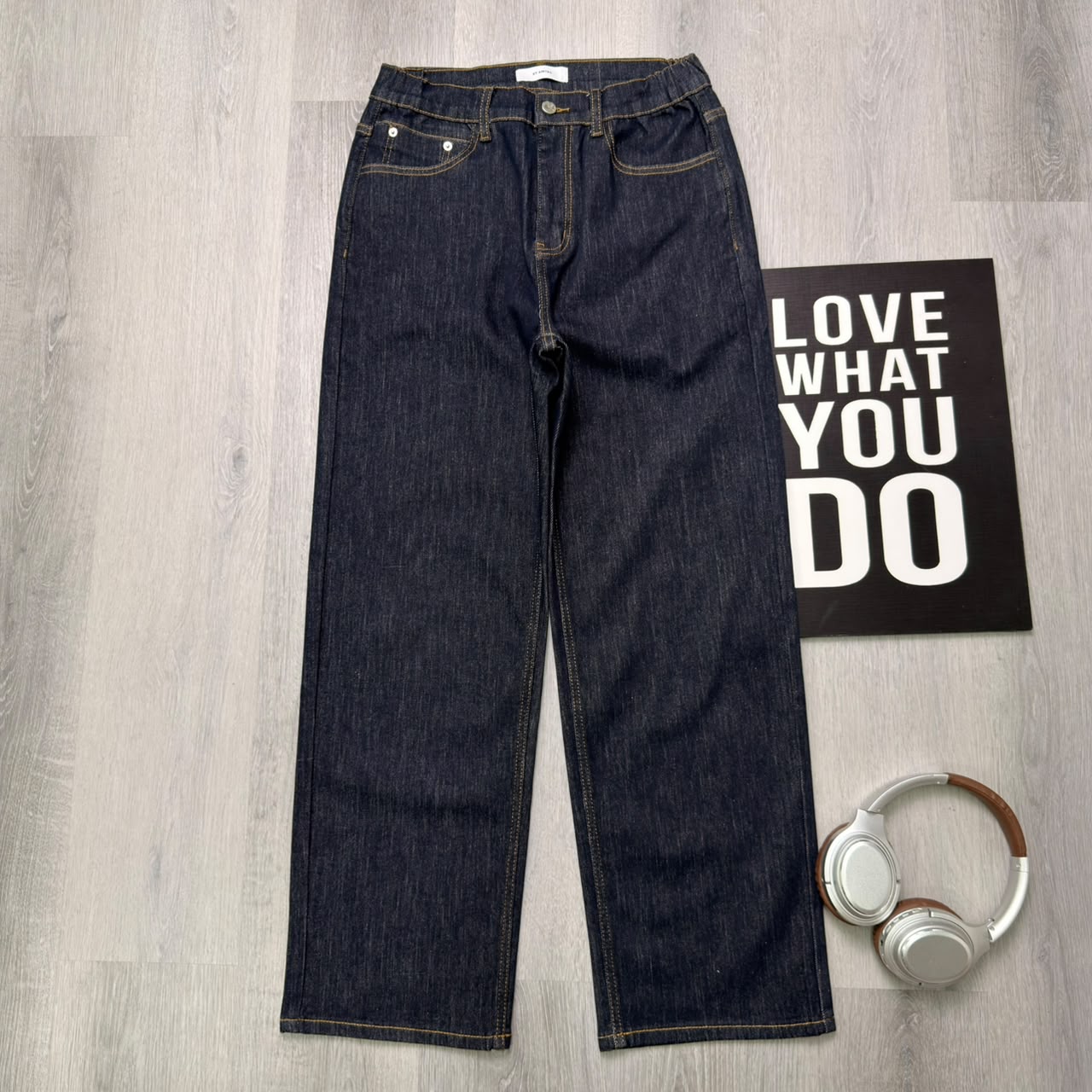 Premium Straight-Leg Everyday Dark Indigo Pant - Image 4