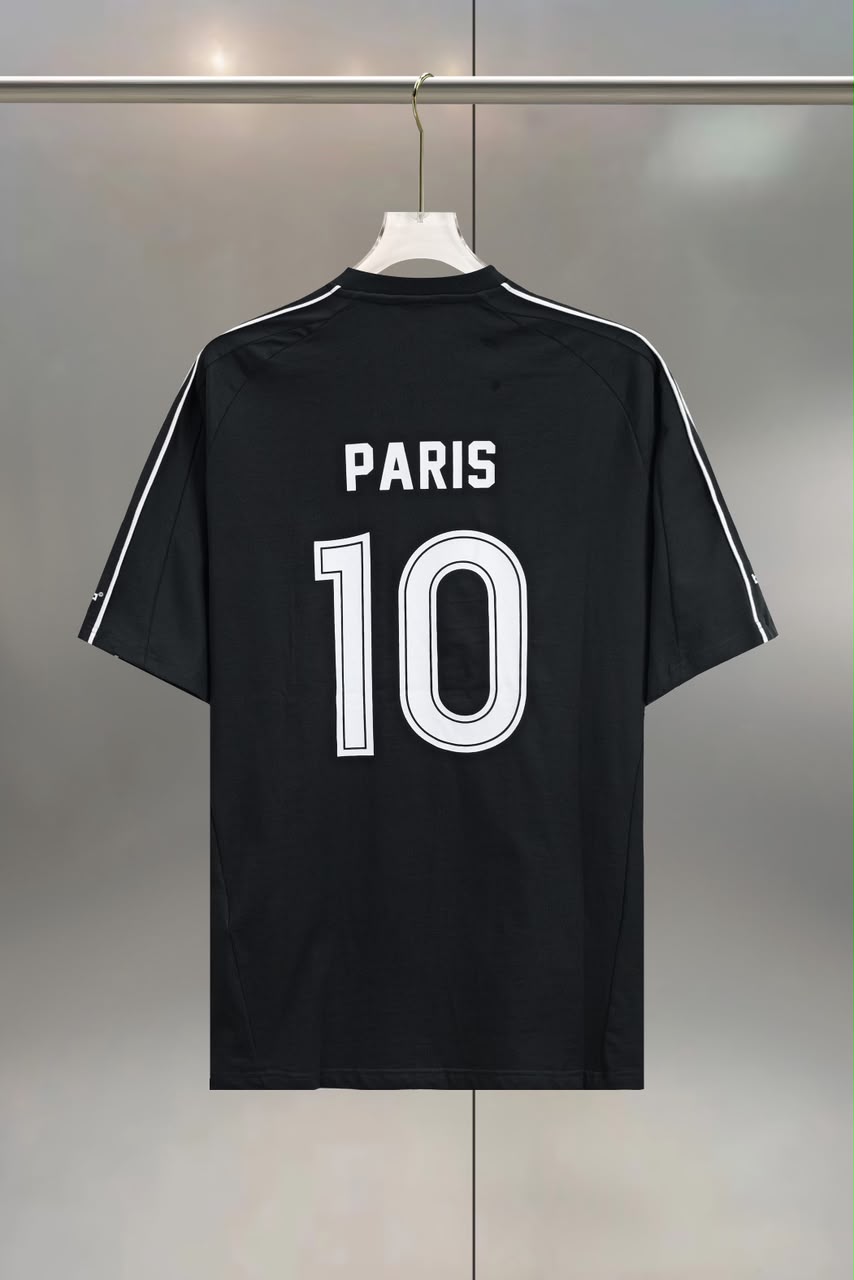 Black Performance Football Jersey - Image 2