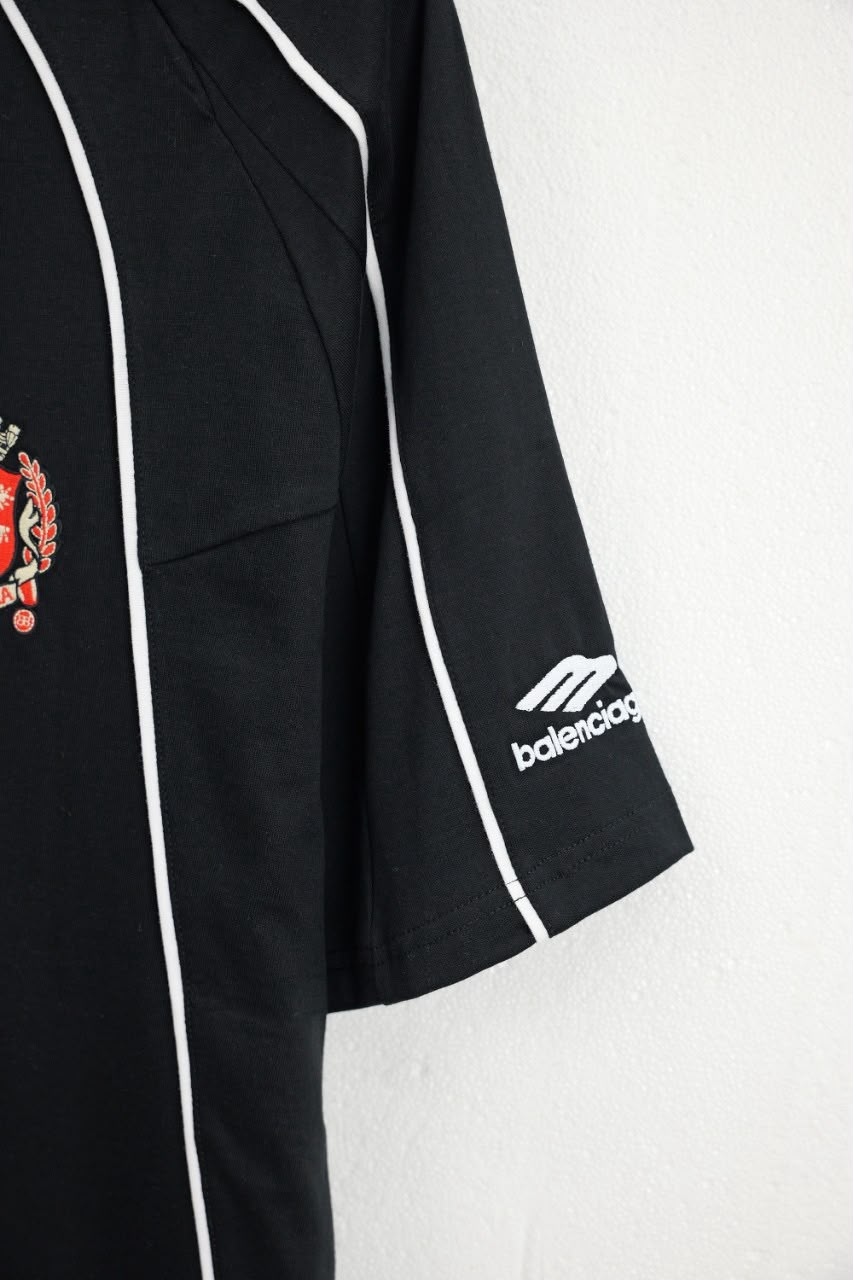 Black Performance Football Jersey - Image 7