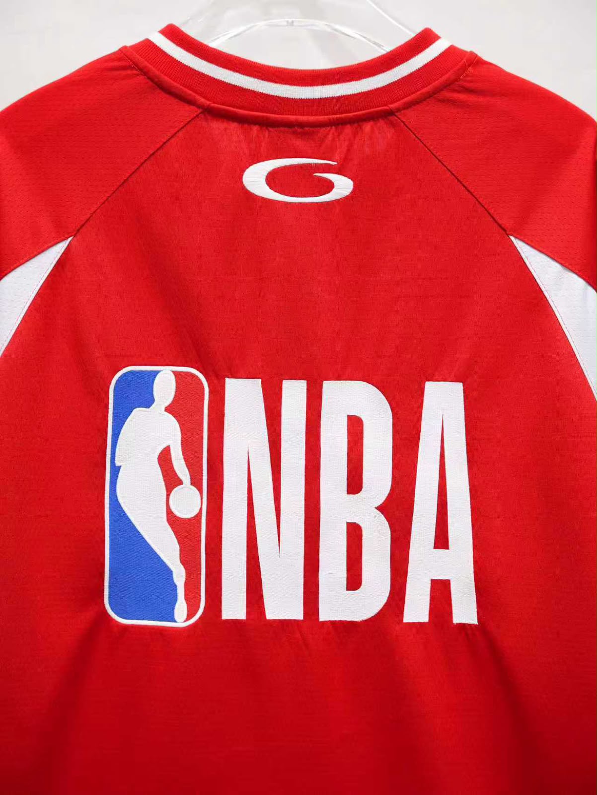 Red Basketball Inspired Performance Jersey - Image 7