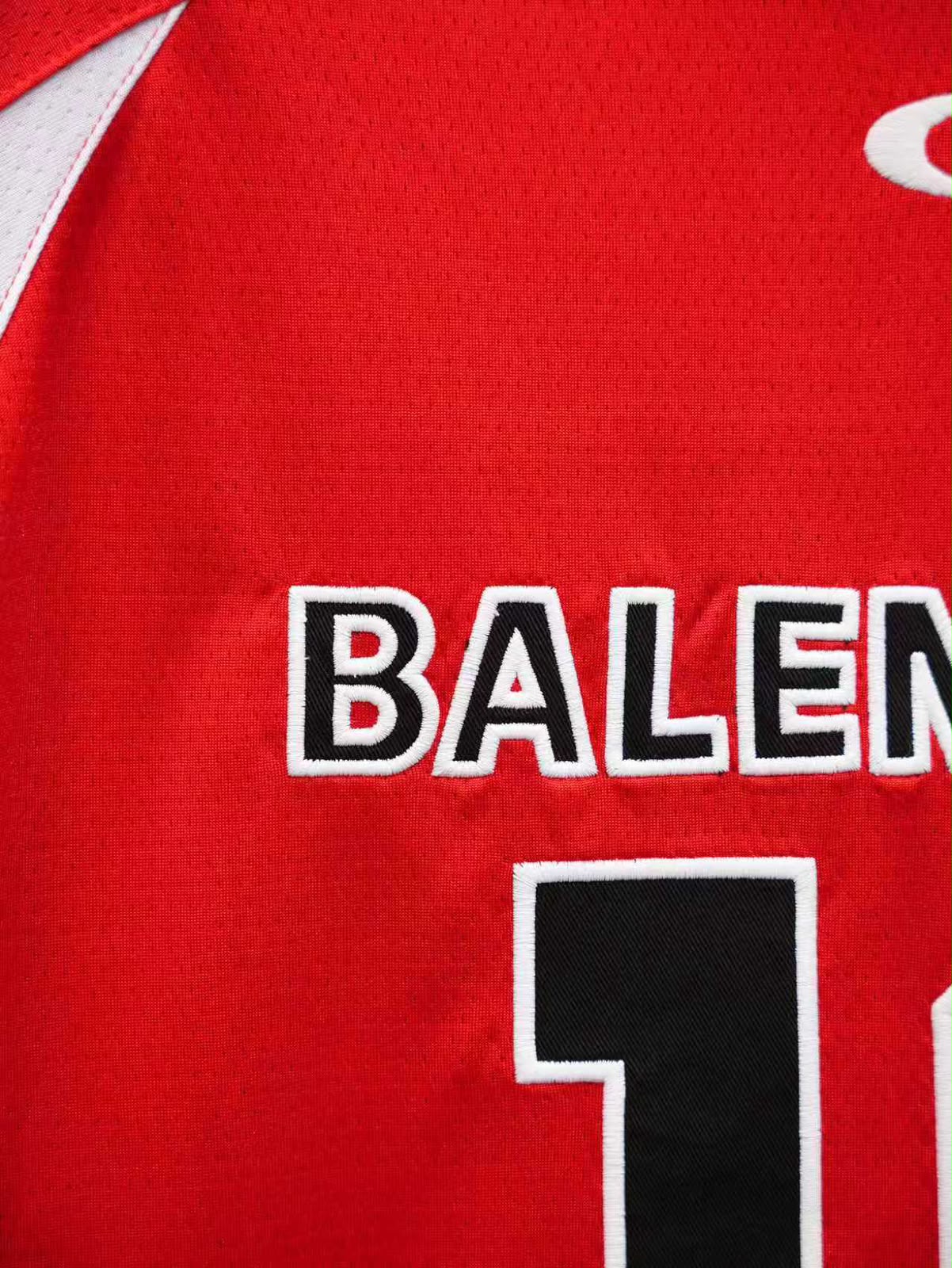 Red Basketball Inspired Performance Jersey - Image 8