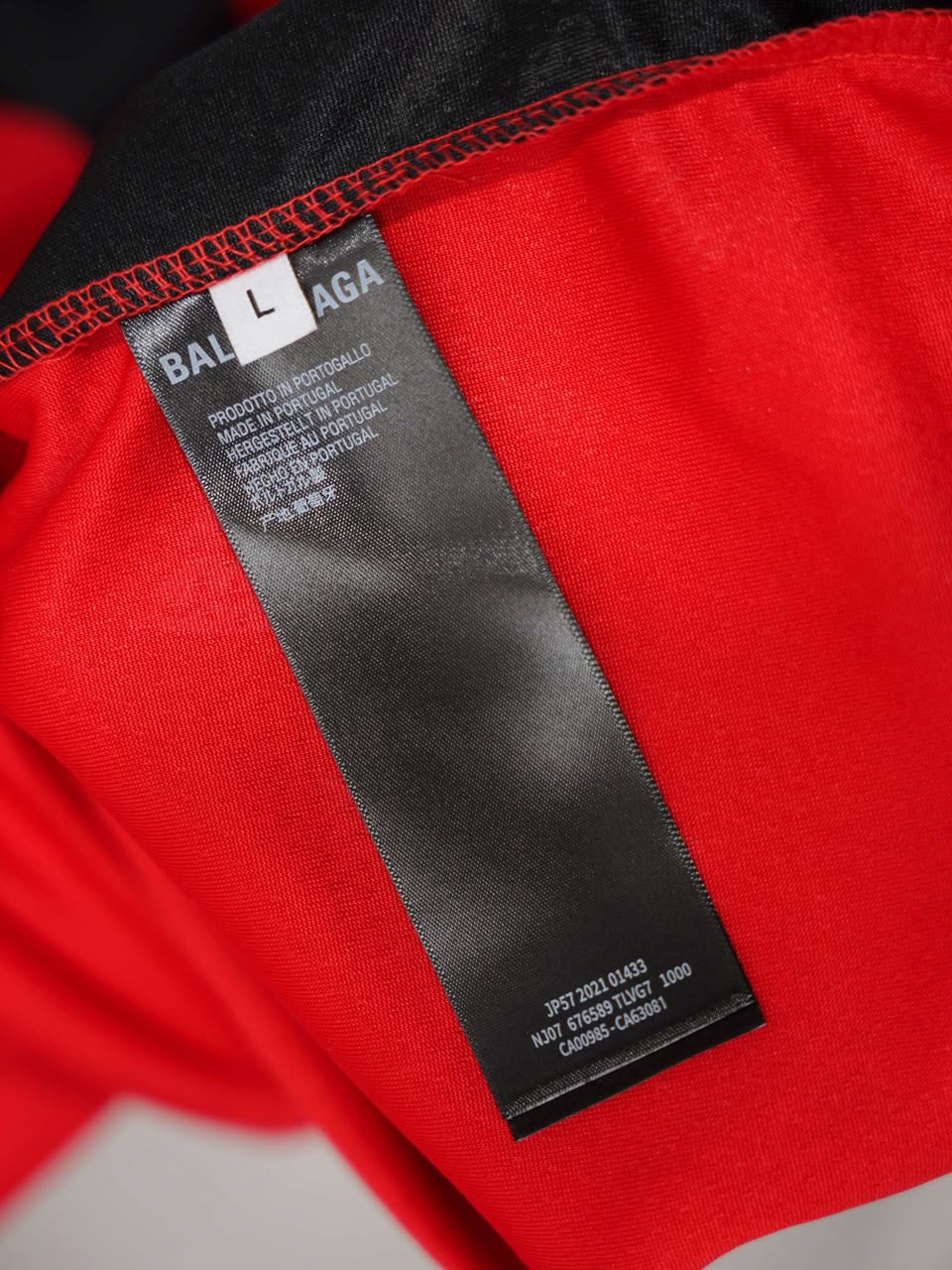 Red Basketball Inspired Performance Jersey - Image 9