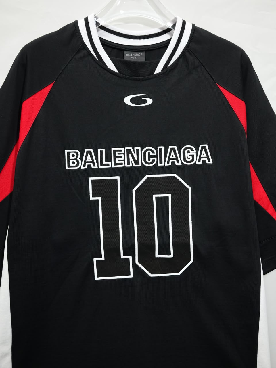 Black Basketball Inspired Performance Jersey - Image 3