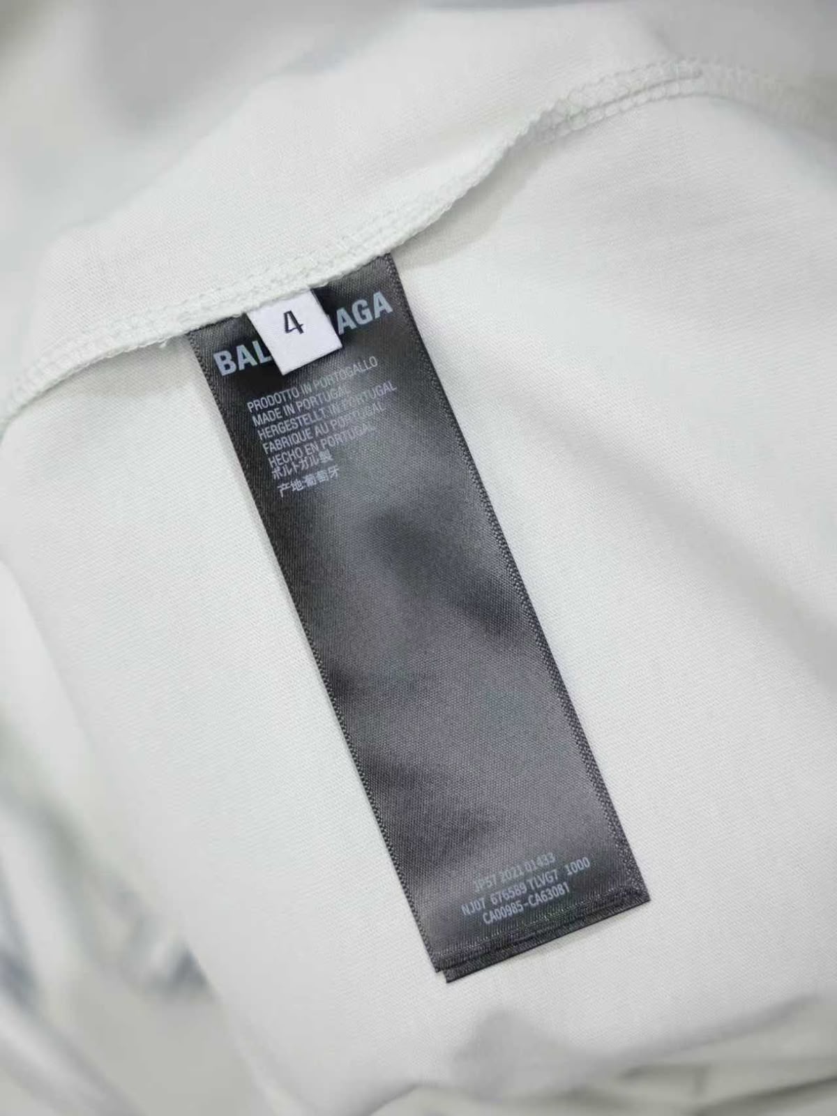 White Football Inspired Jersey - Image 9