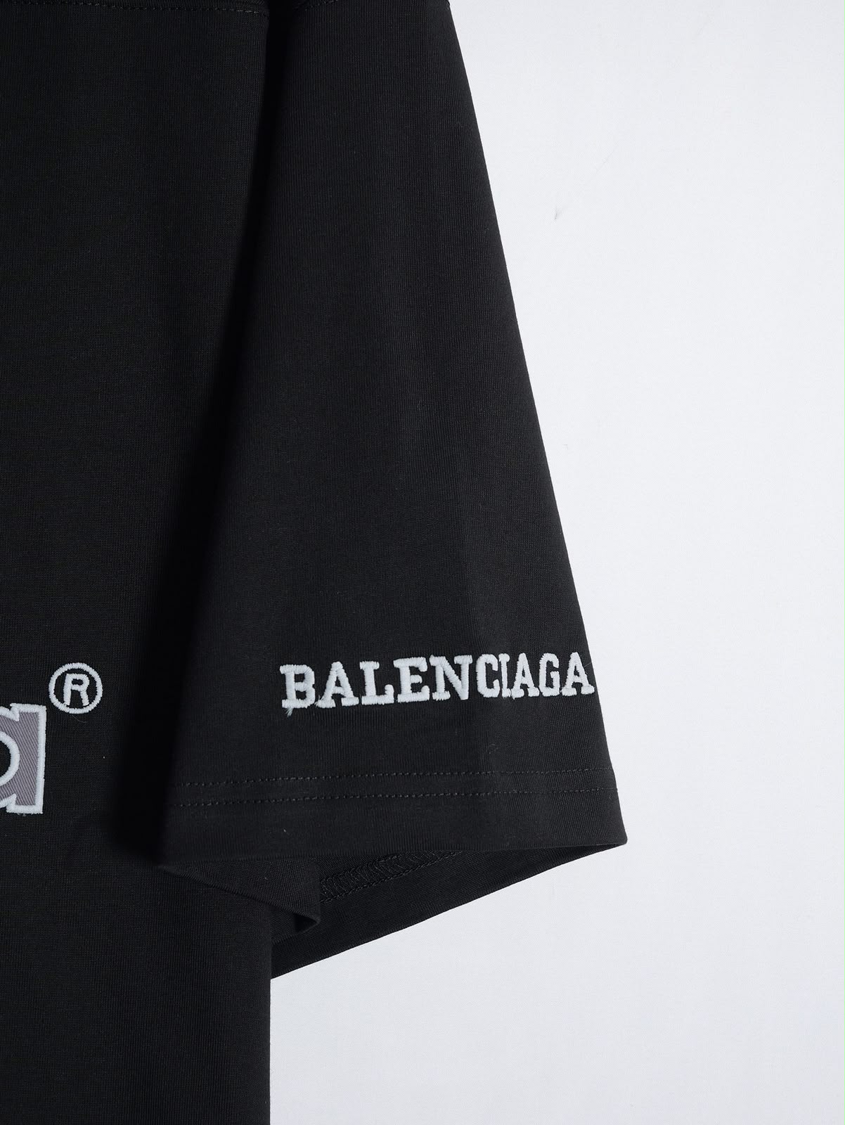 Black Football Inspired Jersey - Image 8