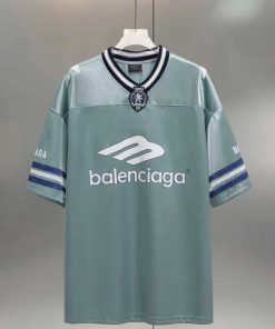 Mint Green Football Inspired Jersey