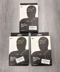 Premium Thermal-Fit Sports Face Black Hood