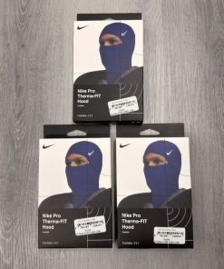 Premium Thermal-Fit Sports Face Blue Hood