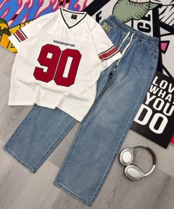 Premium Graphic Mesh Streetwear Set