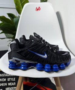Blue Black Shox Street Runner