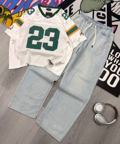 Premium Graphic Mesh Streetwear Set