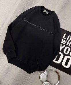 Premium Minimal Graphic Crewneck Sweatshirt