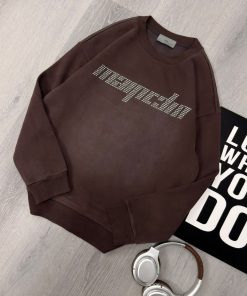 Premium Minimal Graphic Crewneck Sweatshirt