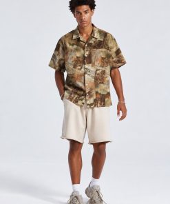 Earth Mosaic Resort Half Shirt