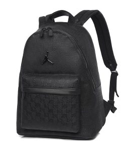 Black Monogram Classic Backpack