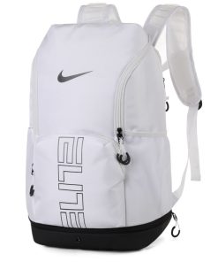 White Black Sport Utility Backpack