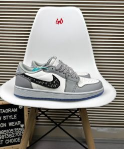 Grey Shadow Classic Low-Top Sneaker