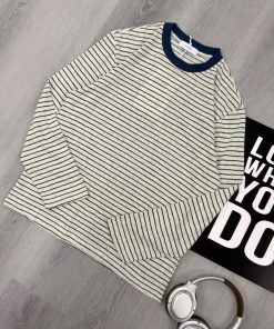 Navy Stripe Classic Long-Sleeve T-Shirt