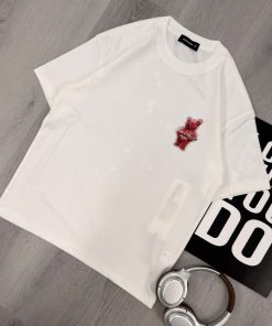 Red Bear Graphic Classic White T-Shirt