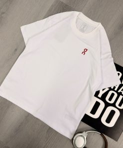 Minimal Performance Logo White T-Shirt