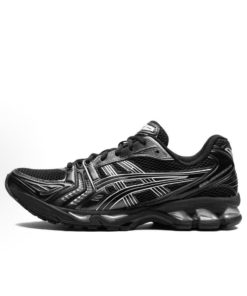 Retro Gel-Tech Runner Black/Silver Sneaker