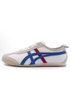 Classic Leather Heritage Tiger Sneaker Cream/White/Blue