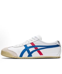 Classic Leather Heritage Tiger Sneaker Crean/Blue/White/Red