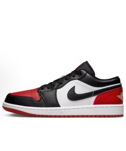 Red Black Jordan Low Top Basketball Sneakers Casual Streetwear Lifestyle Shoes