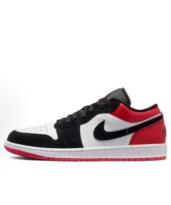Red Whites Jordan Low Top Basketball Sneakers Casual Streetwear Lifestyle Shoes
