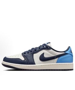 Blue White Jordan Low Top Sneakers Retro Streetwear Casual Shoes