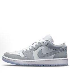 Grey White Jordan Low Top Basketball Sneakers Casual Streetwear Lifestyle Shoes