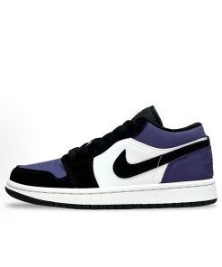 Purple Black Jordan Low Top Basketball Sneakers Casual Streetwear Lifestyle Shoes