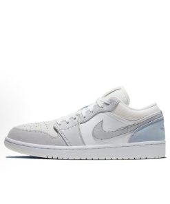 Light White Grey Jordan Low Top Basketball Sneakers Casual Streetwear Lifestyle Shoes
